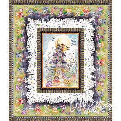 Little Darlings Halloween Spooky Cuties Quilt Top Panel
