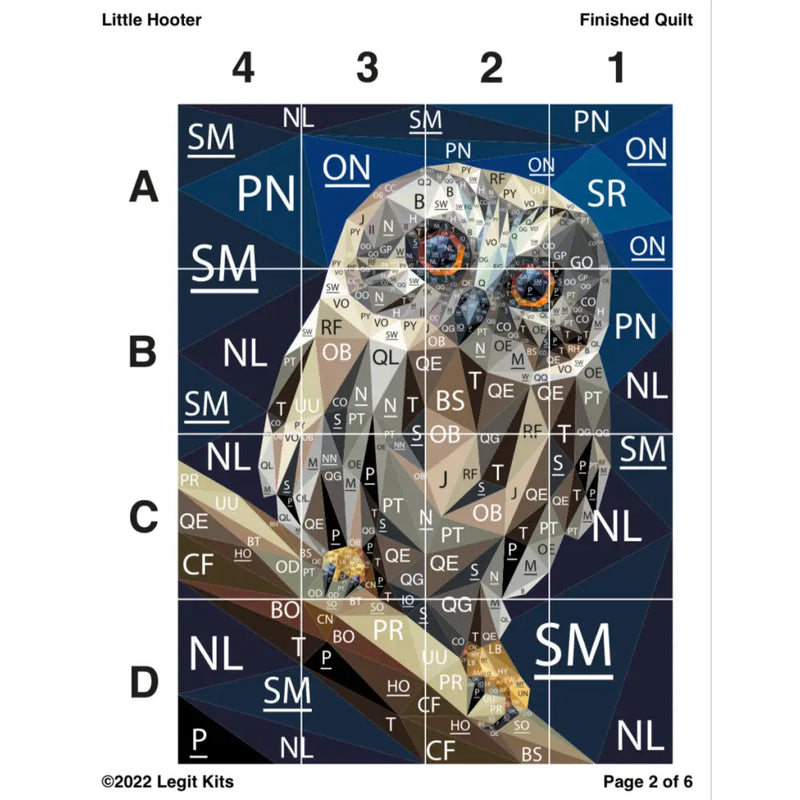 Little Hooter Pattern PT044