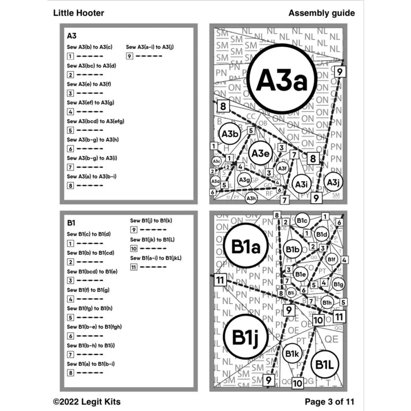 Little Hooter Pattern PT044