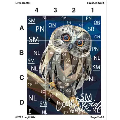Little Hooter Quilt Kit