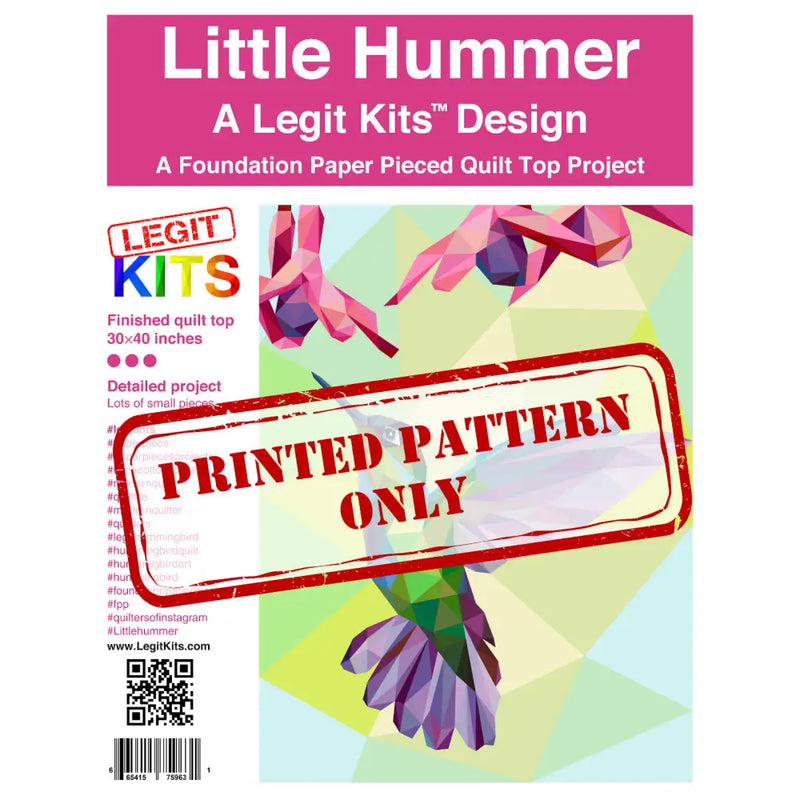 Little Hummer Pattern PT024