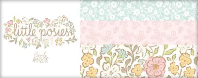 Little Posies Fat Quarters, 21pcs