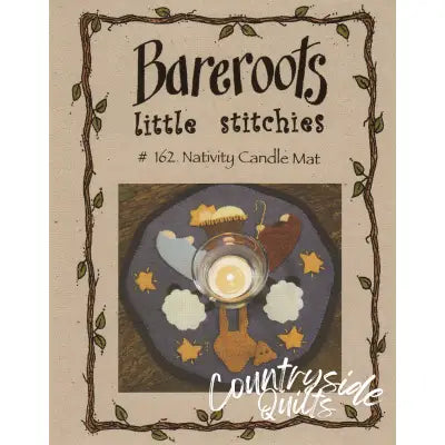 Little Stitchies - Nativity Candle Mat