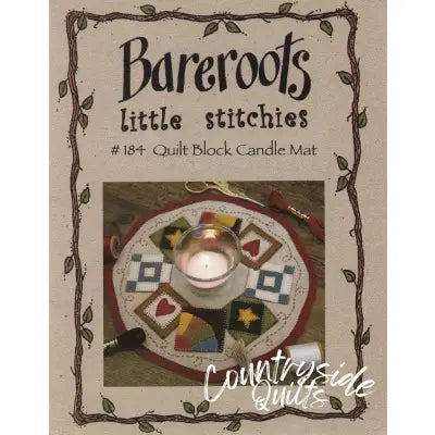 Little Stitchies - Quilt Block Candle Mat