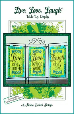 Live Love Laugh Table Top Display