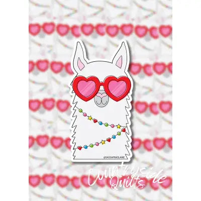 Llama Lover Stickers 6pk