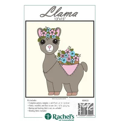 Llama Wall Quilt Hanging Kit
