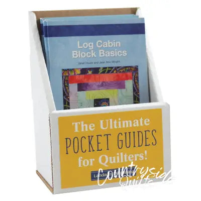Log Cabin Block Basics Pocket Guide Displays