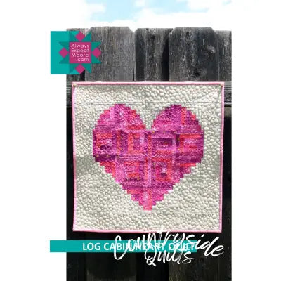 Log Cabin Heart