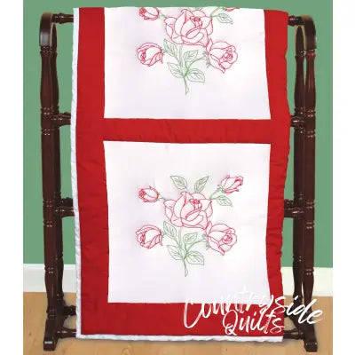 Long Stem Rose Quilt Block Set
