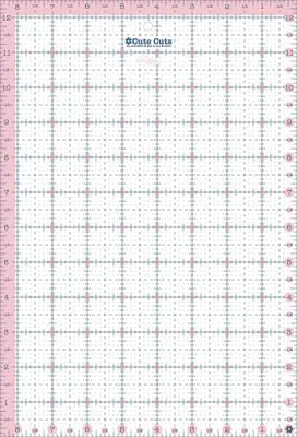 Lori Holt Cute Cuts Ruler 8-1/2in x 12-1/2in