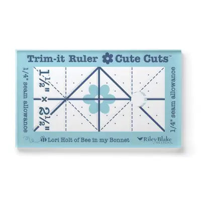 Lori Holt Cute Cuts™ Trim-it™ Ruler 1 1/2in x 2 1/2in