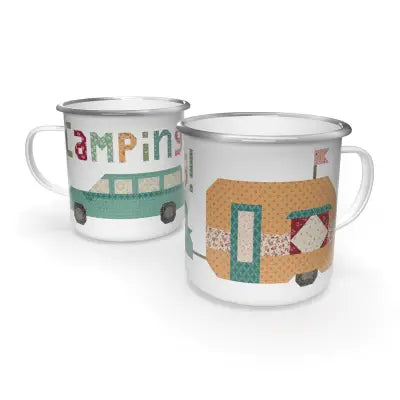 Lori Holt Family Reunion Enamel Tin Mug