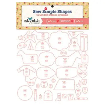 Lori Holt Farm Sweet Farm Quilt Template Set