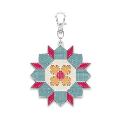 Lori Holt Happy Charm™ Wild Flower Quilt Block