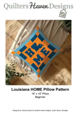 Louisiana HOME Pillow Pattern