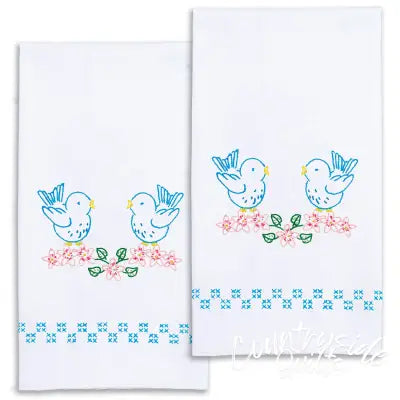 Love Birds Decorative Hand Towel