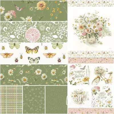 Love Me More 1 Yard Bundle Cloud, 9pcs/bundle