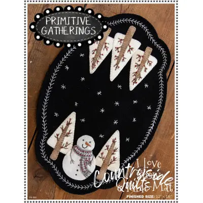 I Love Snow Table Mat