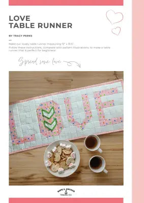 Love Table Runner