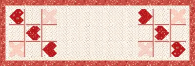 To My Love Tic-Tac Love Table Runner Kit