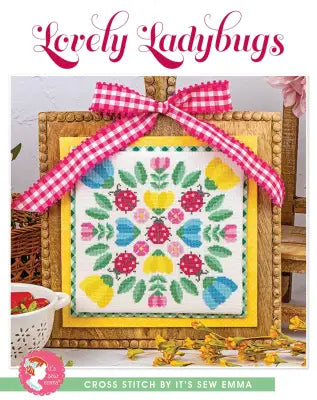 Lovely Ladybugs Cross Stitch Pattern