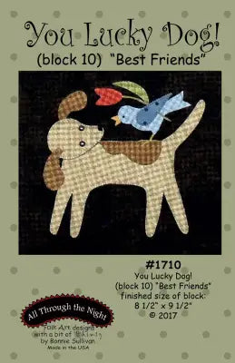 You Lucky Dog 10 Best Friends Block of the Month