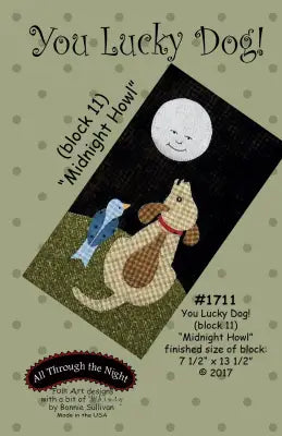 You Lucky Dog 11 Midnight Howl Block of the Month