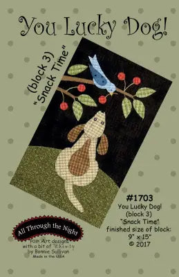 You Lucky Dog 3 Snack Time Block of the Month