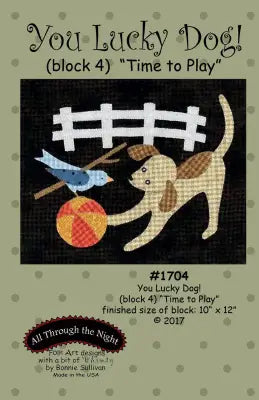 You Lucky Dog 4 Time to Play Block of the Month