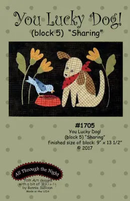 You Lucky Dog 5 Sharing Block of the Month