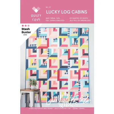 Lucky Log Cabins Quilt Pattern