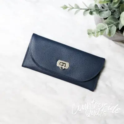 Lucky Penny Wallet Kit - Navy Pebble