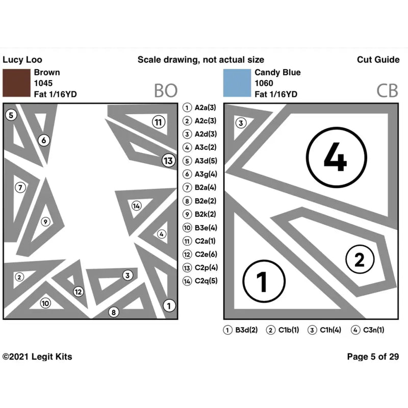 Lucy Loo Pattern PT027