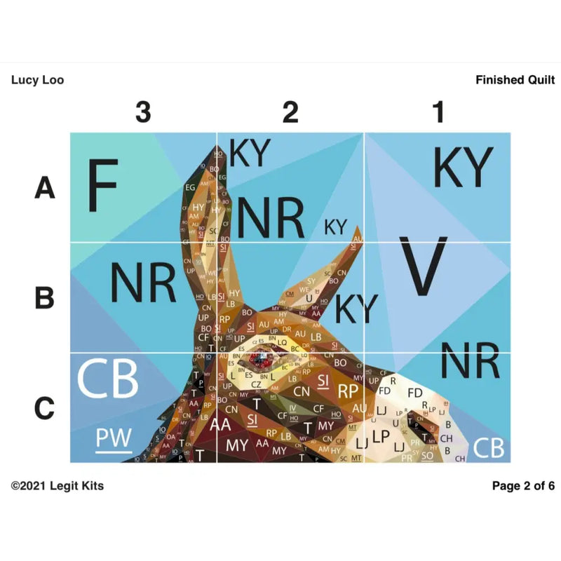 Lucy Loo Pattern PT027