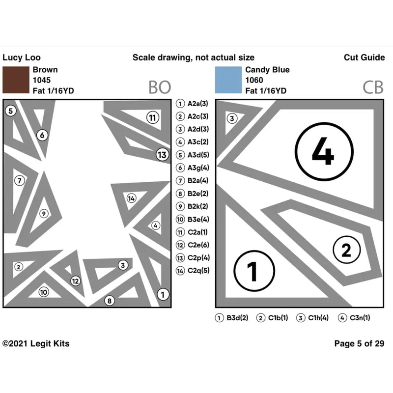 Lucy Loo Quilt Kit QK027