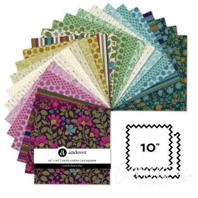 Lush 10 Inch Square 42 Cuts Each