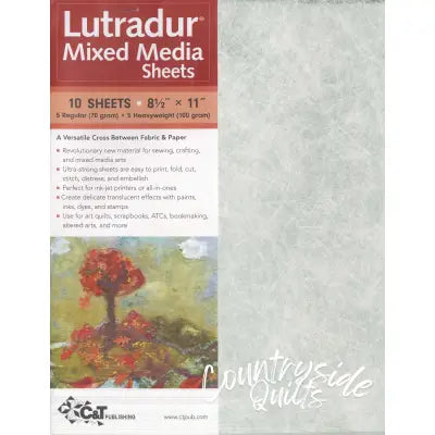 Lutradur Mixed Media Sheets