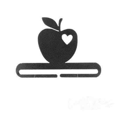 I Luv Apples Split Bottom Charcoal 6in