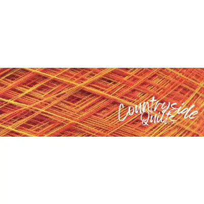 Machine Cotton Quilting Thread 3-ply 3000yd Variegated California Poppy