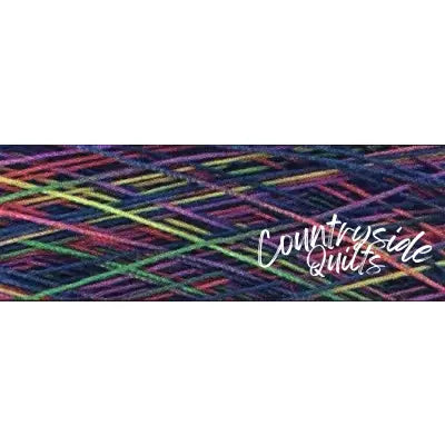 Machine Cotton Quilting Thread 3-ply 3000yd Variegated Primaries