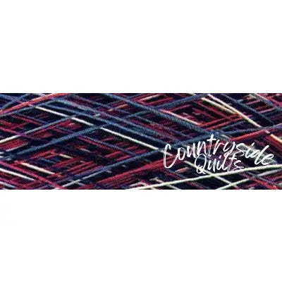 Machine Cotton Quilting Thread 3-ply 3000yd Variegated Red White and Blue