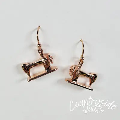 Machine Drop Earring Rose