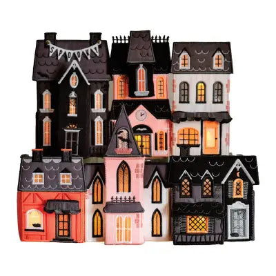 Machine Embroidery Frank 'N Town - Fabric Only Kit