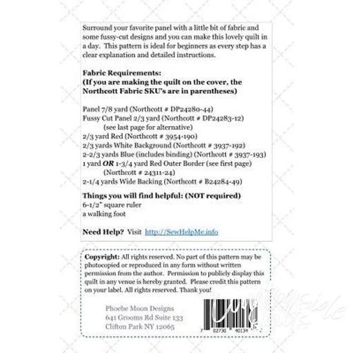 Made With Love quilt pattern PM01347