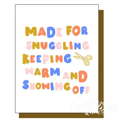 Made For - Quilty Card