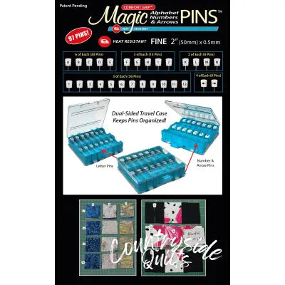 Magic Alphabet Numbers & Arrows Pins