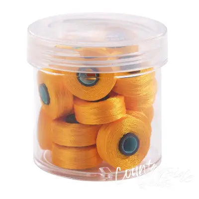 Magna-Glide Delights Style L 72yd Pre-wound Bobbins Bright Gold 20 Per Jar