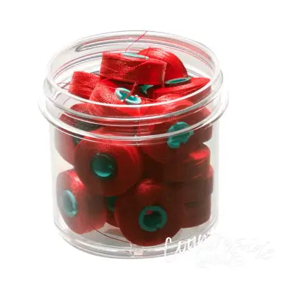 Magna-Glide Delights Style L 72yd Pre-wound Bobbins Cardinal 20 Per Jar