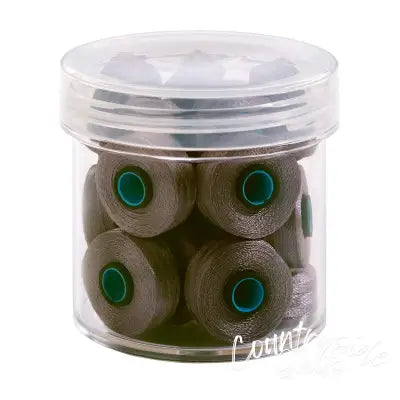 Magna-Glide Delights Style L 72yd Pre-wound Bobbins CG7 Cool Grey 7 20 Per Jar